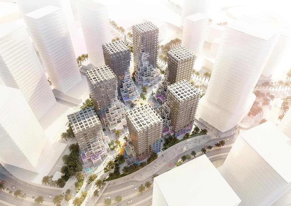 Vibrant community living with retail outlets and dining options at Pixel Towers Al Reem Island